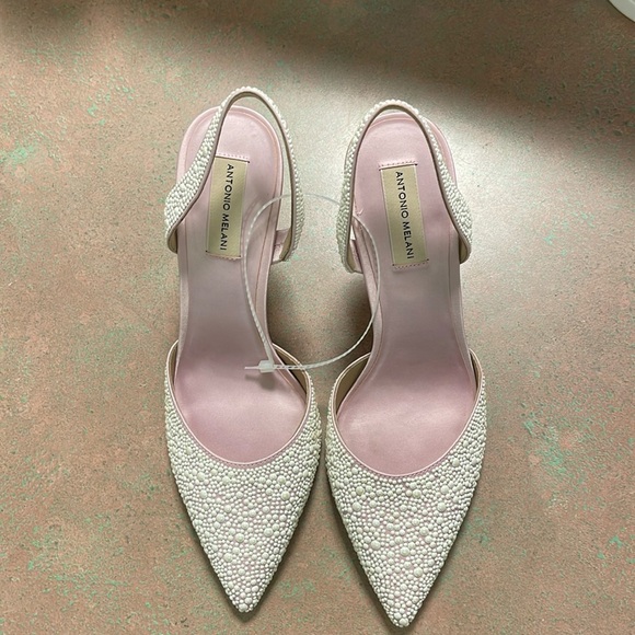 Antonio Melani
x Breast Cancer Awareness Capsule Mary-Cathryn Satin Slingback - Picture 2 of 6